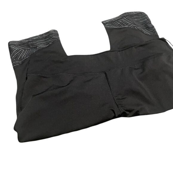 Athletic size XXL  High-Waisted Leggings with Patterned Waistband excellent con - Picture 1 of 2